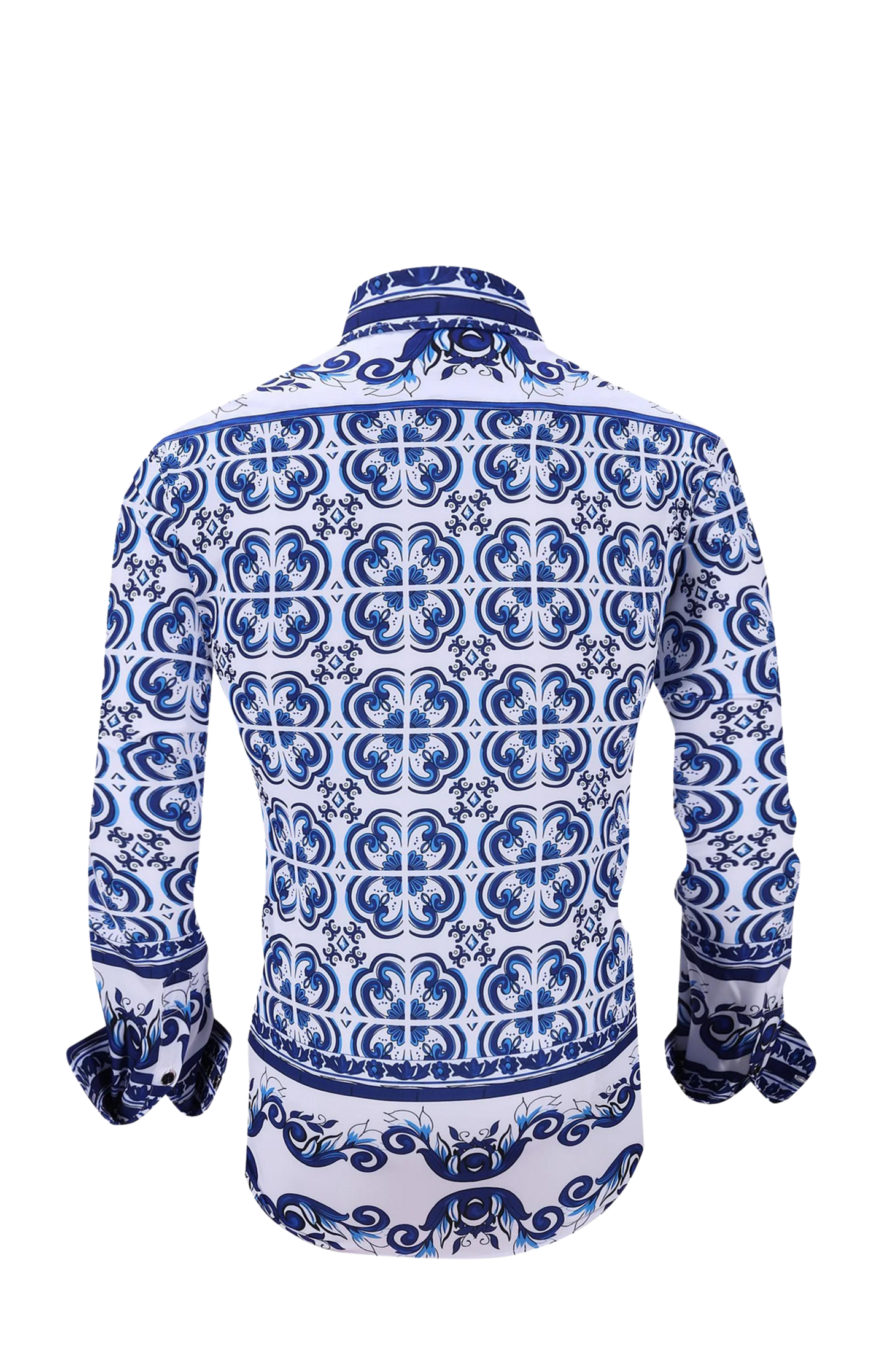 PREMIERE SHIRTS: BLUE DIAMOND LEAF