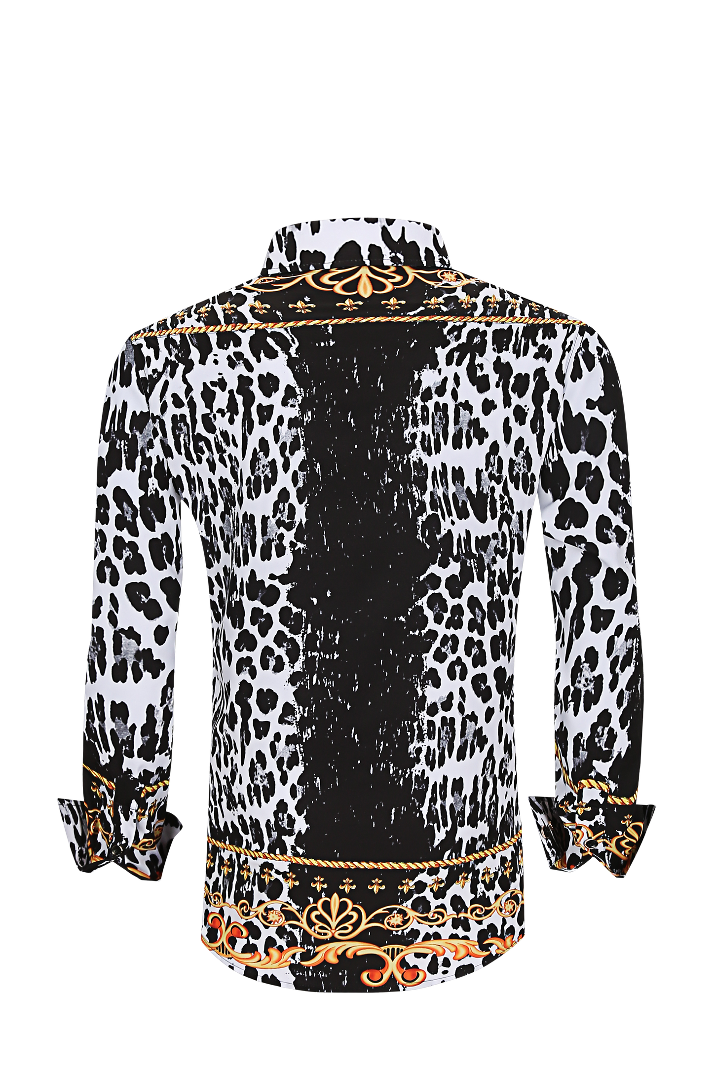 PREMIERE SHIRTS: BLACK LEOPARD