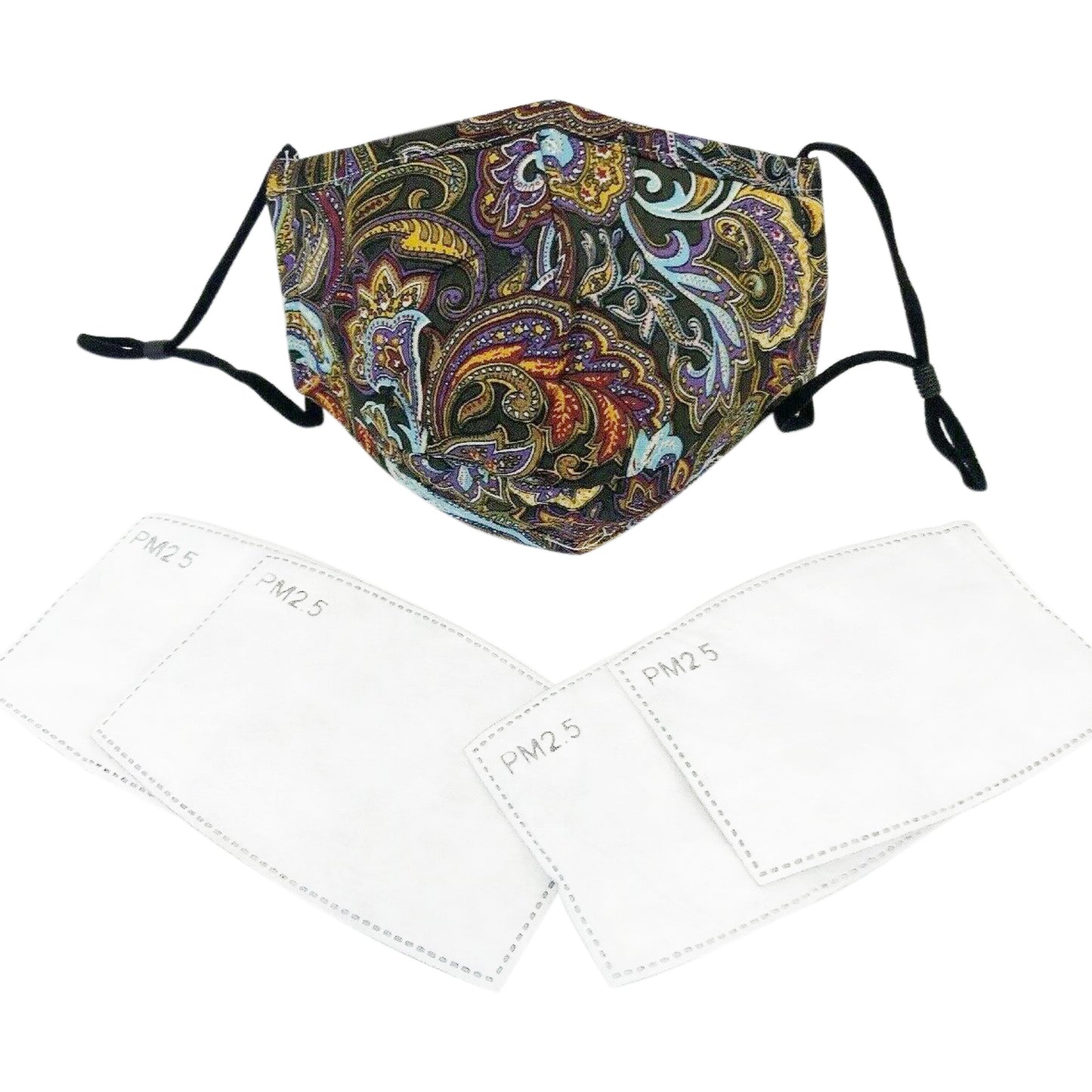 PREMIERE SHIRTS: COLORFUL PAISLEY MASK