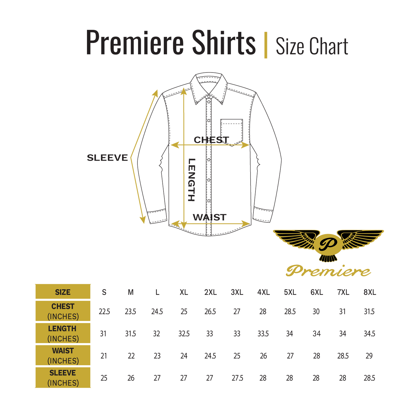 PREMIERE SHIRTS: RED/WHITE PEARLS