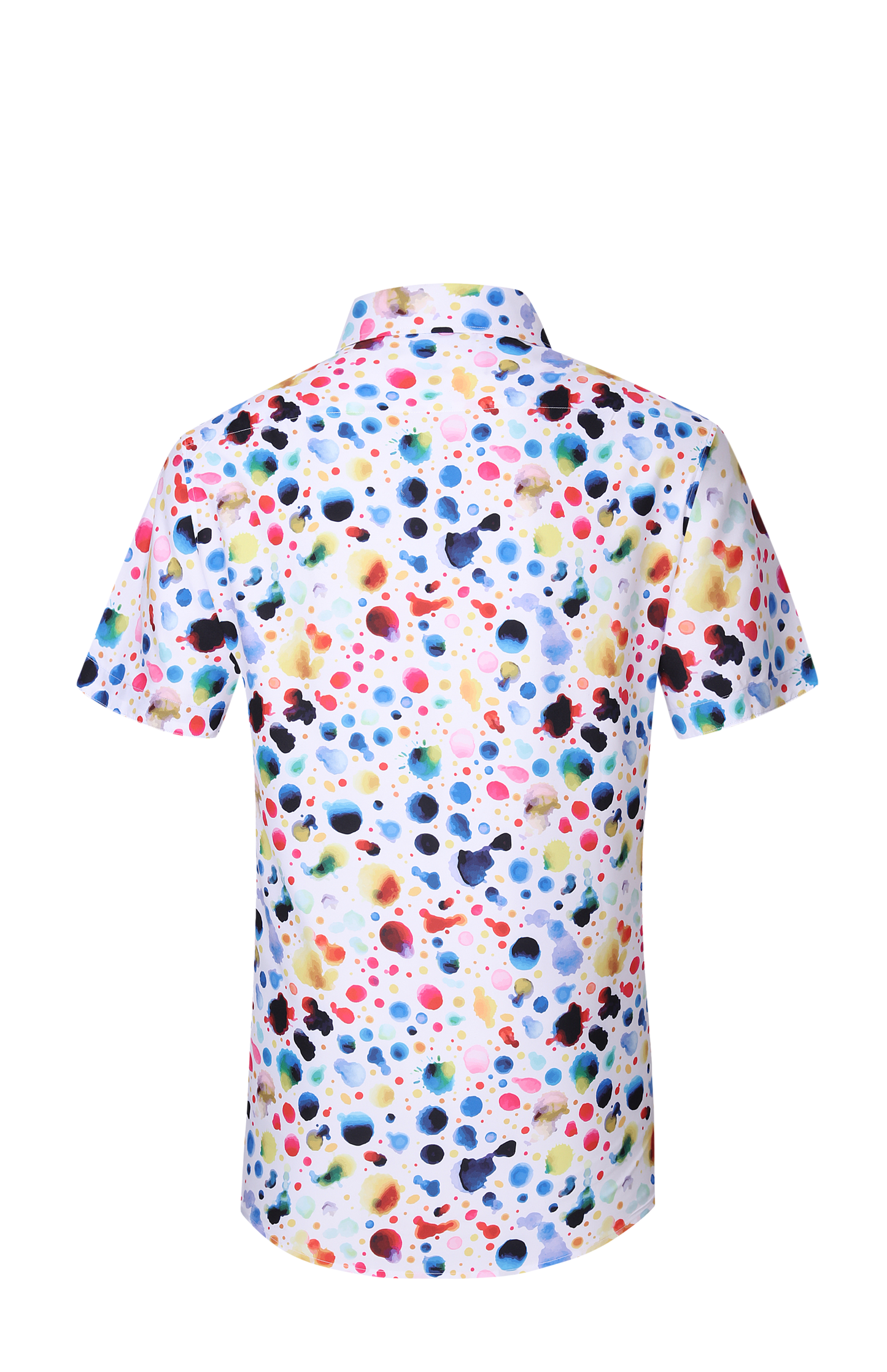 PREMIERE SHORT SLEEVE SHIRTS: COLORFUL SPOTS