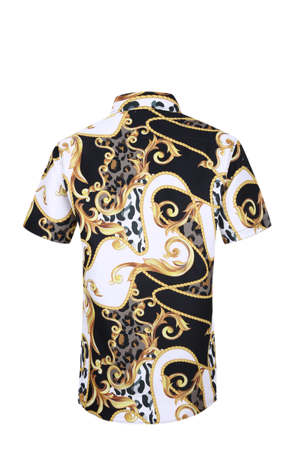 PREMIERE SHORT SLEEVE SHIRTS: GOLD LEAF