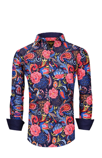 PREMIERE SHIRTS: MULTICOLOR FLORAL