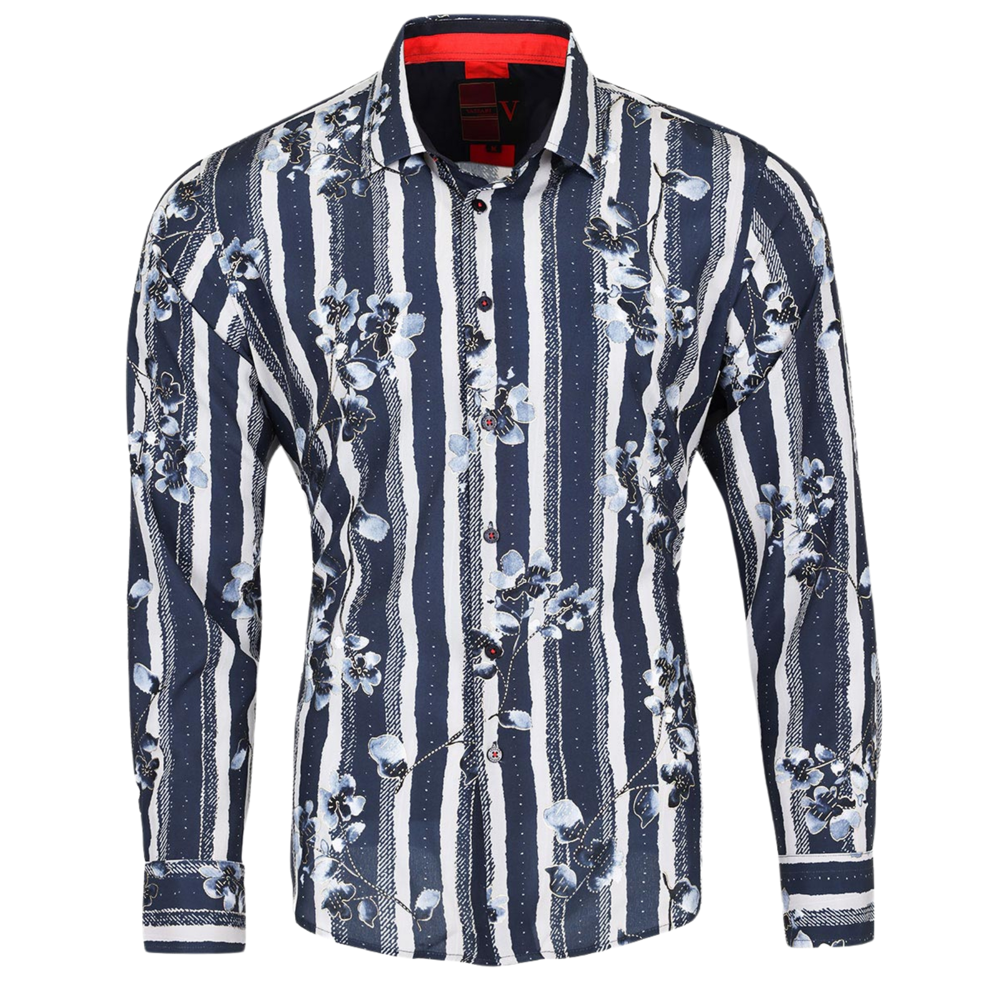 premiere dress shirts Mens PREMIERE Long Sleeve Button Down Dress Shirt Blue Paisley Bubble