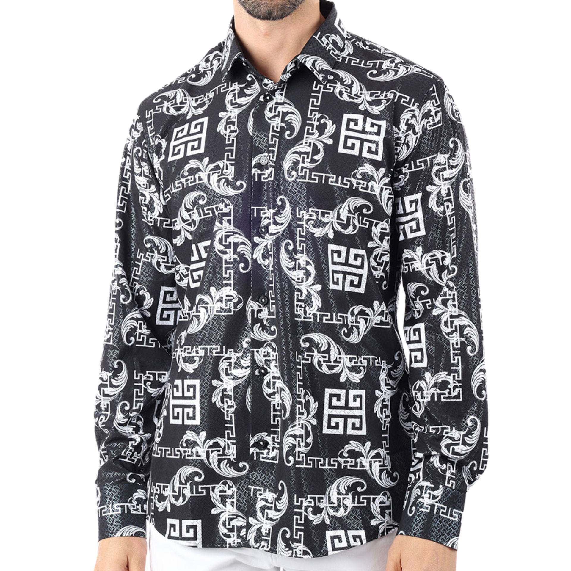premiere dress shirts PREMIERE SHIRTS: BROWN DESIGNER PAISLEY Premiere Designer Shirts