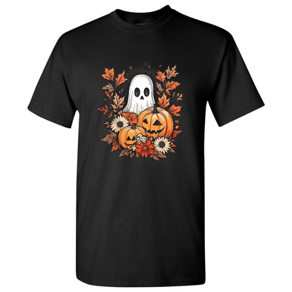 Halloween Pumpkin SPOOKY GHOST Jack O’Lantern Shirt