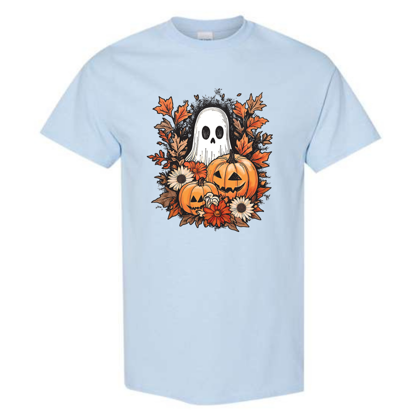 Halloween Pumpkin SPOOKY GHOST Jack O’Lantern Shirt