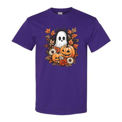 Halloween Pumpkin SPOOKY GHOST Jack O’Lantern Shirt