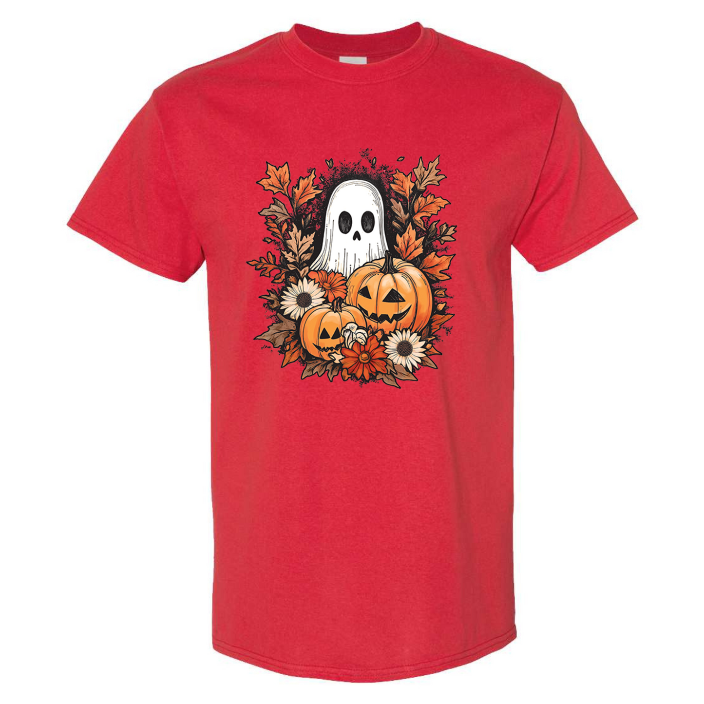 Halloween Pumpkin SPOOKY GHOST Jack O’Lantern Shirt