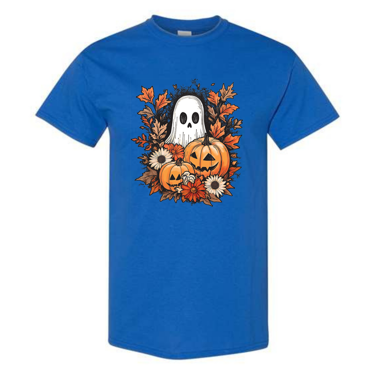 Halloween Pumpkin SPOOKY GHOST Jack O’Lantern Shirt