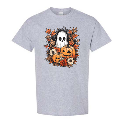 Halloween Pumpkin SPOOKY GHOST Jack O’Lantern Shirt