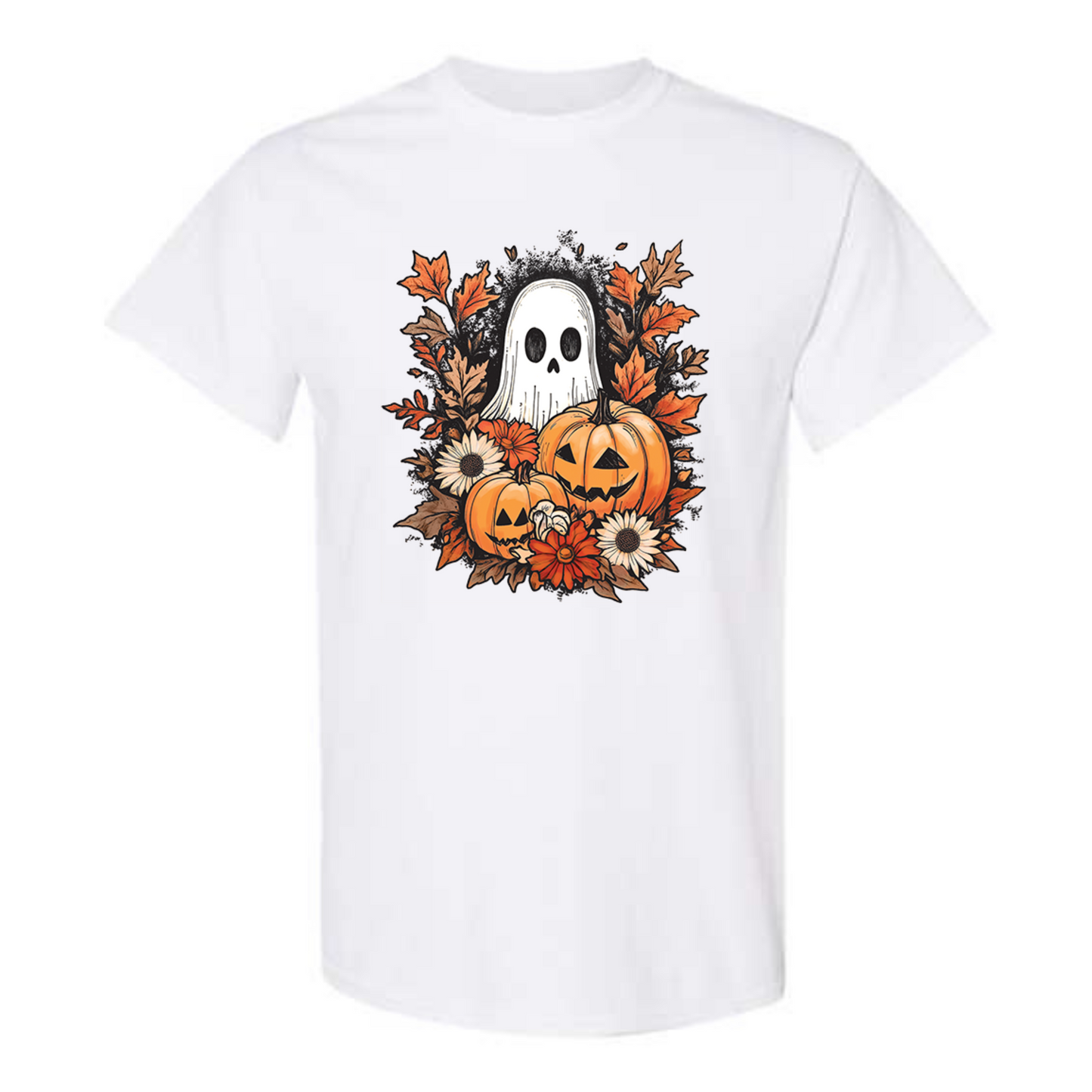 Halloween Pumpkin SPOOKY GHOST Jack O’Lantern Shirt